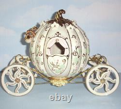 Lenox Disney Cinderella's Enchanted Coach Lighted Pumpkin 11L #868804 New