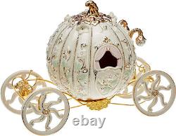 Lenox Disney Cinderella's Enchanted Coach Lighted Pumpkin 11L #868804 New