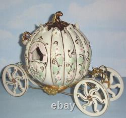 Lenox Disney Cinderella's Enchanted Coach Lighted Pumpkin 11L #868804 New