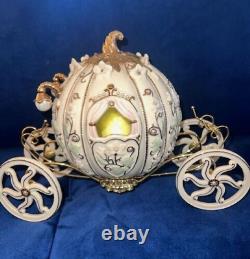 Lenox Disney Cinderella's Enchanted Coach Lighted Pumpkin $498.88 OBO