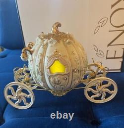 Lenox Disney Cinderella's Enchanted Coach Lighted Pumpkin $498.88 OBO