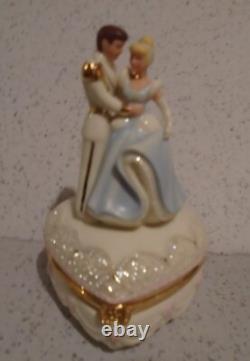 Lenox Disney Cinderella's Romance Treasure Box New in Box COA RARE
