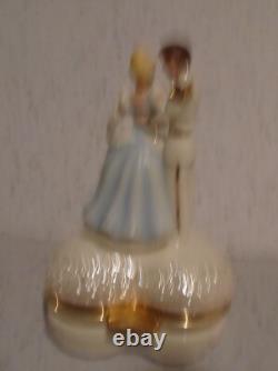 Lenox Disney Cinderella's Romance Treasure Box New in Box COA RARE