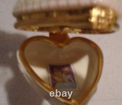 Lenox Disney Cinderella's Romance Treasure Box New in Box COA RARE