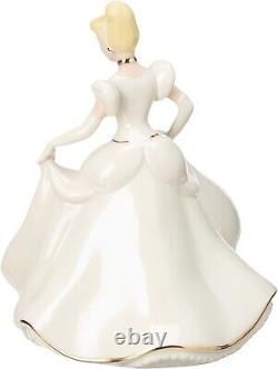 Lenox Disney Enchanted Evening Cinderella Figurine Princess Wedding Gown COA NEW