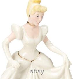 Lenox Disney Enchanted Evening Cinderella Figurine Princess Wedding Gown COA NEW