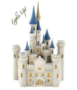 Lenox Disney Princess Cinderella's Castle Lighted Figurine Disney World Land NEW