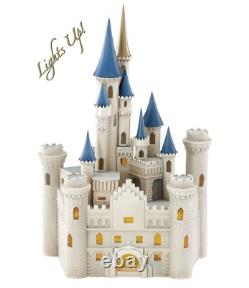 Lenox Disney Princess Cinderella's Lighted Castle Figurine Night Light 8.25 NEW