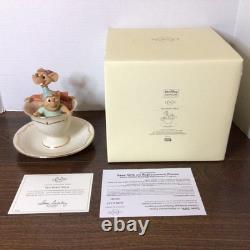 Lenox Disney Showcase Cinderella Tea Party Pals Gus & Jaq Figurine 802866 NEW
