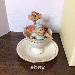 Lenox Disney Showcase Cinderella Tea Party Pals Gus & Jaq Figurine 802866 NEW