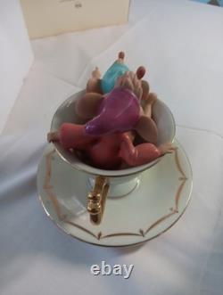 Lenox Disney Showcase Cinderella Tea Party Pals Gus & Jaq Figurine 802866 NEW