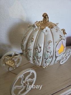 Lenox Disney's Cinderella's Enchanted Lighted Coach Carriage Figurine New? NIB