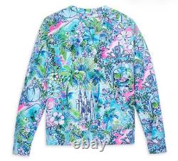 Lilly Pulitzer Disney Cinderella Ballad Sweatshirt size S NWT