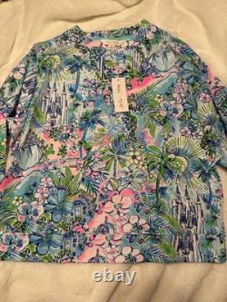 Lilly Pulitzer x Disney Cinderella 2025 Ballad Sweatshirt Pullover XXL NWT