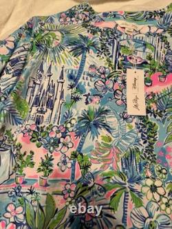 Lilly Pulitzer x Disney Cinderella 2025 Ballad Sweatshirt Pullover XXL NWT