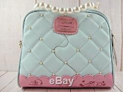 Loungefly Cinderella Pearl Crossbody Handbag & Wallet NWT