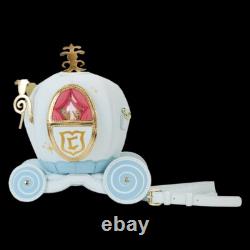 Loungefly DISNEY CINDERELLA PUMPKIN CARRIAGE Figural Handbag Bag STITCH SHOPPE