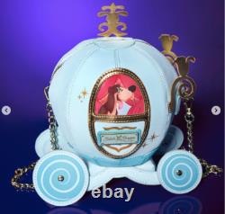Loungefly DISNEY CINDERELLA PUMPKIN CARRIAGE Figural Handbag Bag STITCH SHOPPE