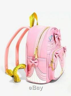 Loungefly Disney Cinderella 70th Anniversary Pink Mini Backpack and Coin Purse