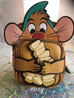 Loungefly Disney Cinderella 75th Anniversary Gus Crossbody New With Tag Rare HTF