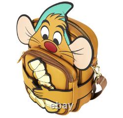 Loungefly Disney Cinderella 75th Anniversary Gus Gus Crossbuddies Crossbody Bag