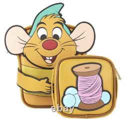Loungefly Disney Cinderella 75th Anniversary Gus Gus Crossbuddies Crossbody Bag
