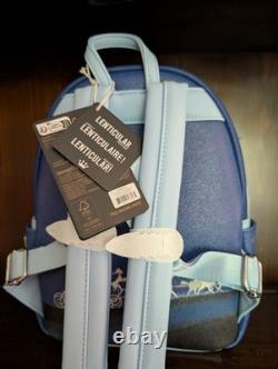 Loungefly Disney Cinderella 75th Anniversary Lenticular Mini Backpack Blue NWT