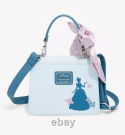 Loungefly Disney Cinderella Carriage Silhouette Handbag NEW