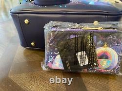 Loungefly Disney Cinderella Castle Series Crossbody Satchel + Wallet Set Nwt