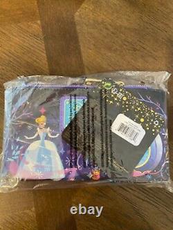 Loungefly Disney Cinderella Castle Series Crossbody Satchel + Wallet Set Nwt