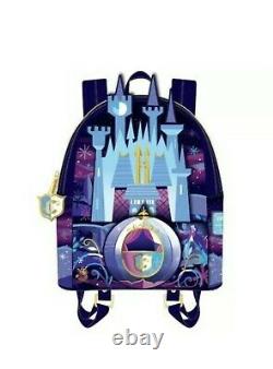 Loungefly Disney Cinderella Castle Series Mini Backpack Nwt
