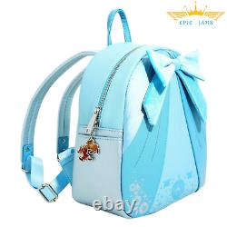 Loungefly Disney Cinderella Dress Mini Backpack New