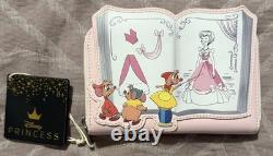 Loungefly Disney Cinderella Dressmaker Mice Wallet Exclusive NWT