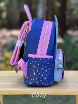 Loungefly Disney Cinderella Fairy Godmother Cosplay Mini Backpack and Wallet NWT
