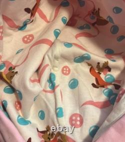 Loungefly Disney Cinderella Gus Jaq Pink Hoodie Sweatshirt Unisex Large