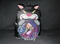 Loungefly Disney Cinderella LUCIFER Cosplay GITD Backpack BNWT/BNIP