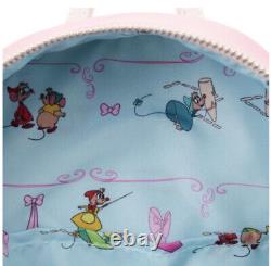 Loungefly Disney Cinderella Mice Dressmaker Mini Backpack New EXCLUSIVE