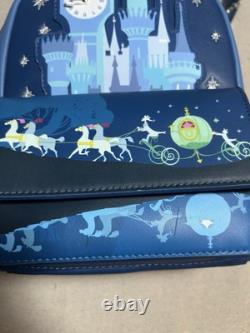 Loungefly Disney Cinderella Night Castle Mini Back Pack New Without Tags