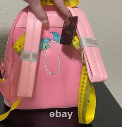 Loungefly Disney Cinderella Pink Dress Peek-a-Boo Mini Backpack NWT
