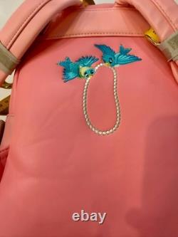 Loungefly Disney Cinderella Pink Dress Wallet & Mini Backpack BRAND NEW