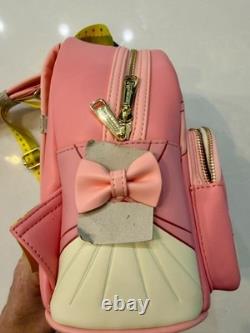 Loungefly Disney Cinderella Pink Dress Wallet & Mini Backpack BRAND NEW