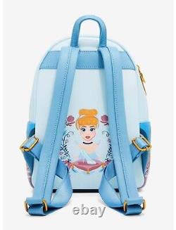 Loungefly Disney Cinderella Running From Ball Scene Mini Backpack new tag & Wrap