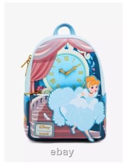 Loungefly Disney Cinderella Running Scene Mini Backpack (BRAND NEW WITH TAG)