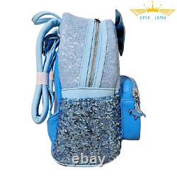 Loungefly Disney Cinderella Sequin Mini Backpack New