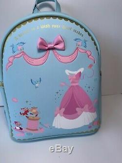 Loungefly Disney Cinderella Sewing Mini Backpack And Cardholder