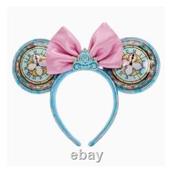 Loungefly Disney Cinderella Stained Glass Mini Backpack & Ears Set NWT PREORDER