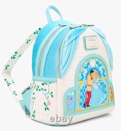Loungefly Disney Cinderella Stained Glass Portrait Mini Backpack EXCLUSIVE NEW