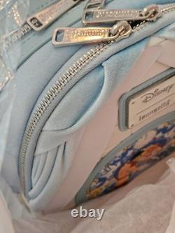 Loungefly Disney Cinderella Stained Glass Portrait Mini Backpack EXCLUSIVE NEW