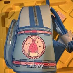 Loungefly Disney Cinderella Stained Glass Portrait Mini Backpack New with Tags