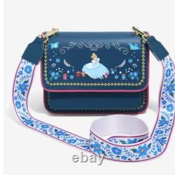 Loungefly Disney Cinderella Storybook Crossbody Bag Purse NEW